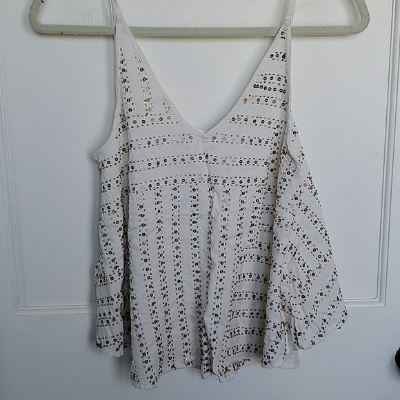 Free People Sequin Tank - Picture 1 of 3